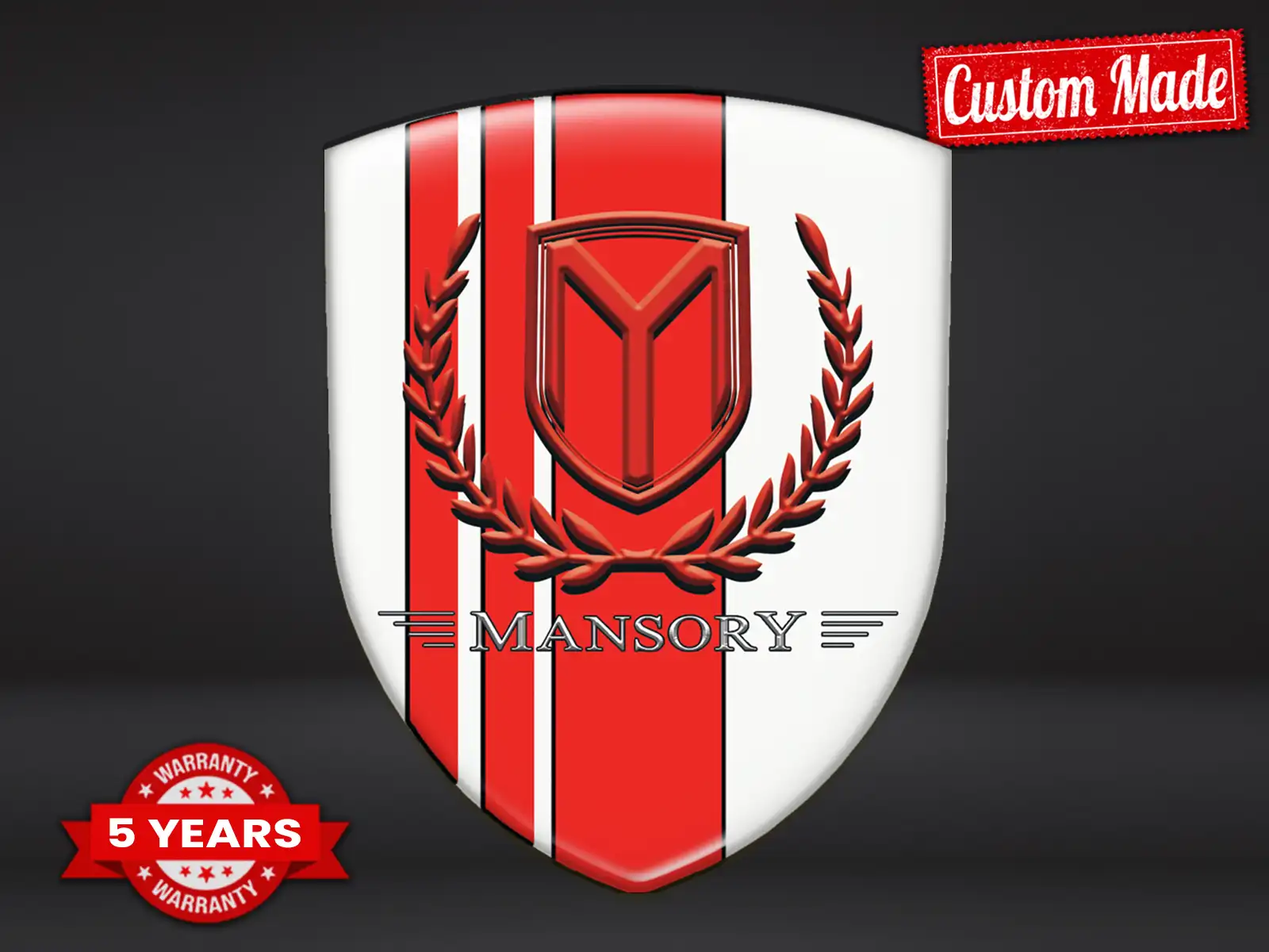 Mansory Étiquettes Affaires Limitées Design Moderne